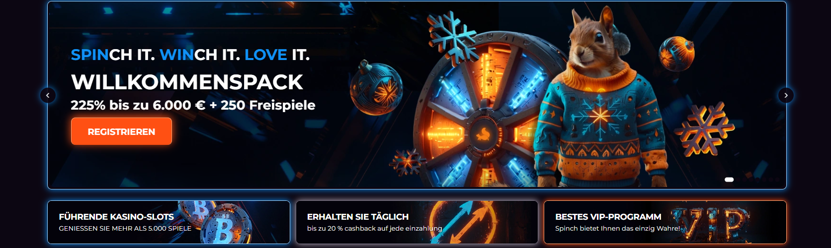 Spinch Bonus-Kampagne