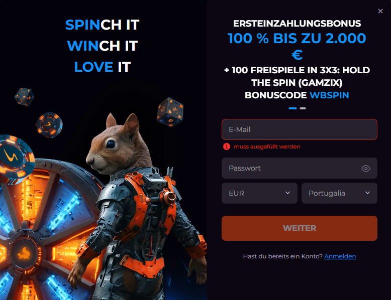 Spinch VIP Programm